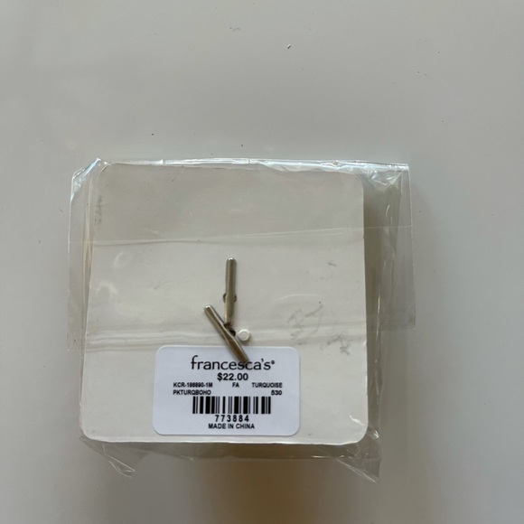 Francescas Boho Turquoise Ring Set - Assorted Sizes - Picture 3 of 3